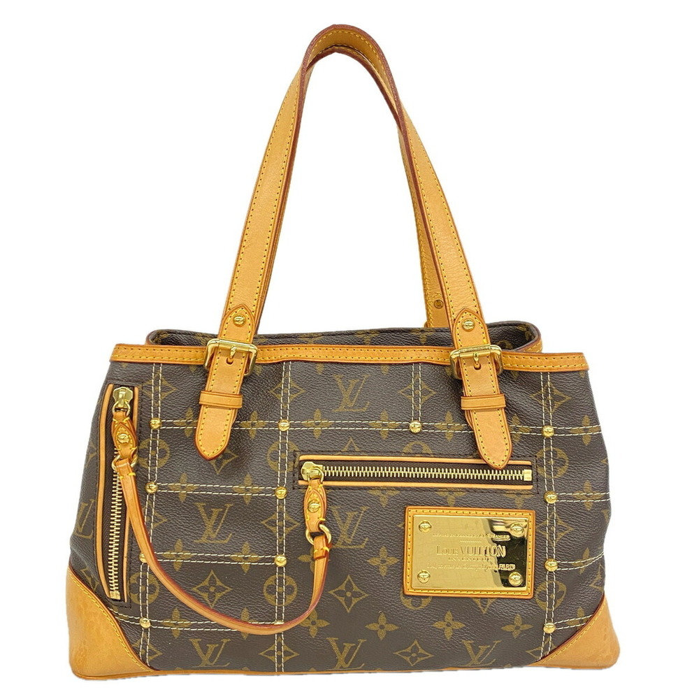 Louis Vuitton Monogram Riviette Tote Bag M40140 Brown Women's P3589077